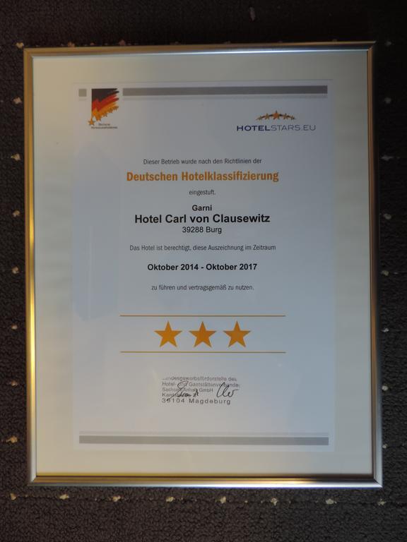 Hotel Carl Von Clausewitz บวร์ก บาย มักเดบวร์ก ภายนอก รูปภาพ
